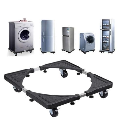 Socle mobile multifonctionnel pour lave-linge/réfrigérateur